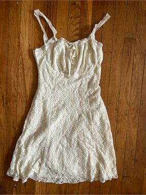 White Lace Dress